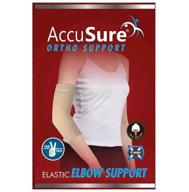 AccuSure E-8 Elastic Elbow Support Pair XL