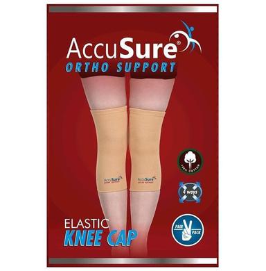 AccuSure K4 Elastic Knee Cap Pair Medium