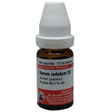 Dr Willmar Schwabe Germany Aurum Iodatum Dilution 30