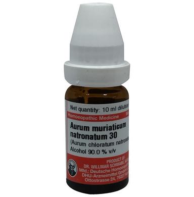 Dr Willmar Schwabe Germany Aurum muriaticum Natronatum Dilution 30