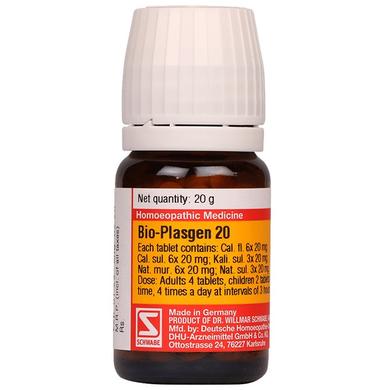 Dr Willmar Schwabe Germany Bio-Plasgen 20 Tablet
