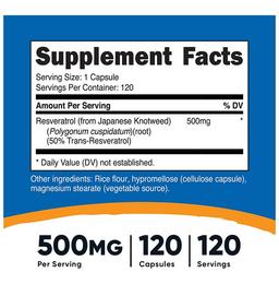 Nutricost Resveratrol Capsule