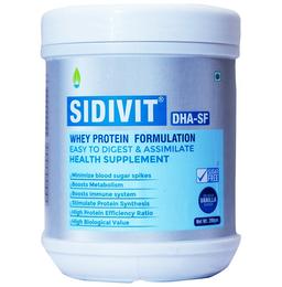 Sidivit DHA-SF Whey Protein Powder (200gm Each) Vanilla