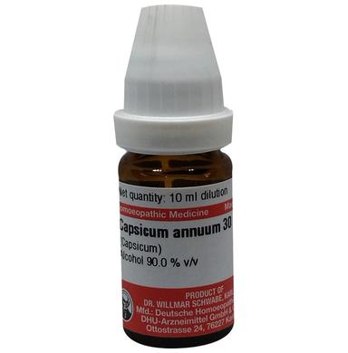 Dr Willmar Schwabe Germany Capsicum Annuum (Capsicum) Dilution 30