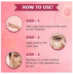 Eyecojic Dark Circles Remover Gel Cream | Under Eye Gel Cream for Dark Circles Vitamin E