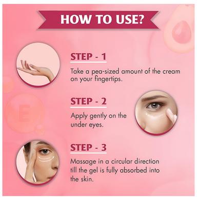 Eyecojic Dark Circles Remover Gel Cream | Under Eye Gel Cream for Dark Circles Vitamin E