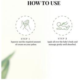 Azafran Organics Baby Nourishing Cream Sulphate Free Paraben Free