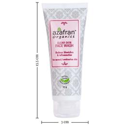 Azafran Organics Clear Skin Face Wash