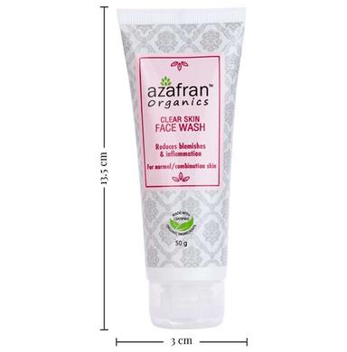 Azafran Organics Clear Skin Face Wash