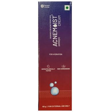 Acnemoist Cream | Non-Comedogenic | Dermatologically Tested | For Sensitive & Acne Prone Oily Skin | Hydrating Face Care Product