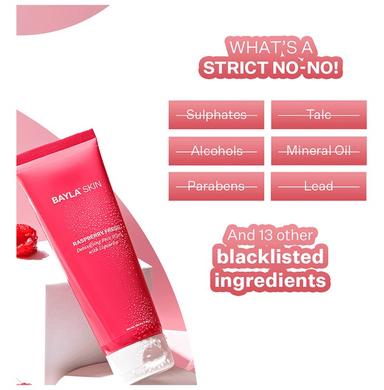 Bayla Skin Raspberry Fresh Face Wash