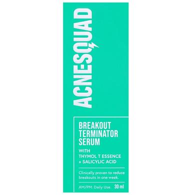 Acnesquad Breakout Terminator Serum with Thymol T Essence + Salicylic Acid