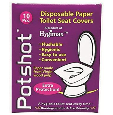Pretty Petals Potshot Toilet Seat Cover
