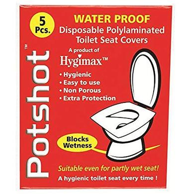 Pretty Petals Potshot Toilet Seat Cover Waterproof