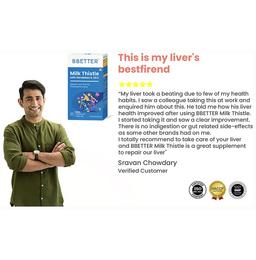 BBetter Milk Thistle with Dandelion & Vitamin E Capsule