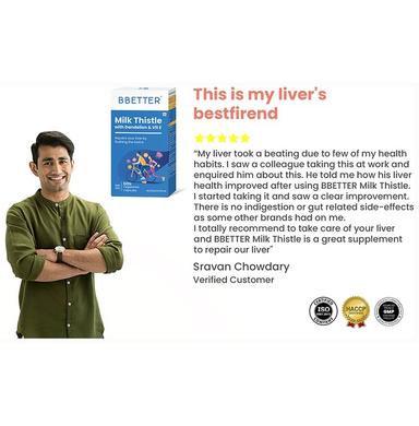 BBetter Milk Thistle with Dandelion & Vitamin E Capsule