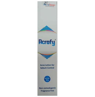 Acrofy Moisturizer for Acne-Prone Skin | Sebum Control Formula | Oil-Free Matte Effect