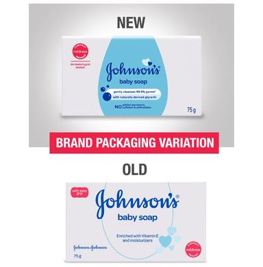 Johnson's Baby Soap with Naturally Derived Glycerin | Mild Soap