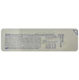 BD Neoflon Pro IV Cannula Ref 391390 24GA