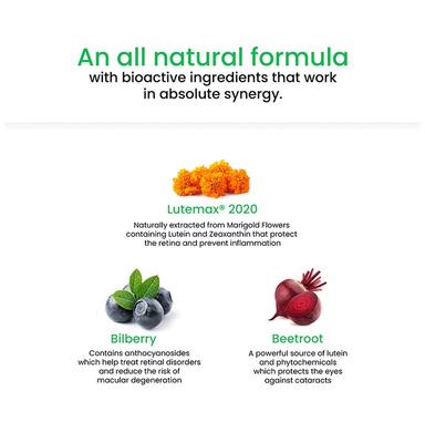 Wellbeing Nutrition Melts Into Eye Care Oral Thin Strip Zesty Lime & Lemon Sugar Free