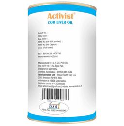 Activist Cod Liver Oil Liquid Capsule