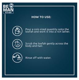 Be O Man Organic Boost 3 in 1 Shower Gel