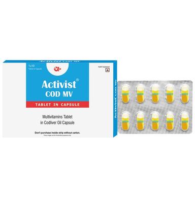 Activist Cod Mv Tablet in Capsule (10 Each)