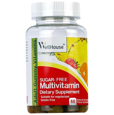 Wellhouse Multivitamin Gummy Natural Assorted Sugar Free