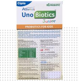 Activkids UnoBiotics Junior Probiotics Sachet for Kids' Gut Health | Sugar Free Sugar Free