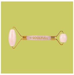 Be Soulfull Rose Quartz Face Massage Roller