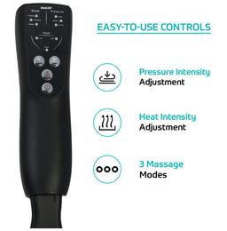 beatXP Air Stream Compression Leg and Arm Massager Black