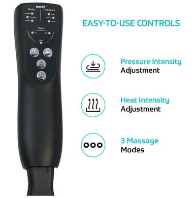 beatXP Air Stream Pro Compression Full Leg Massager Black