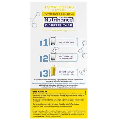 Jubilant Nutrihance Diabetes Care Sachet (35gm Each) | Gluten Free | Flavour Mango Badam with Shaker Free
