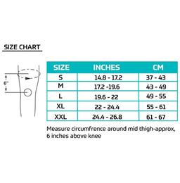 beatXP Knee Support for Comfortable Knee Compression and Pain Relief XL GHVORTKNG005