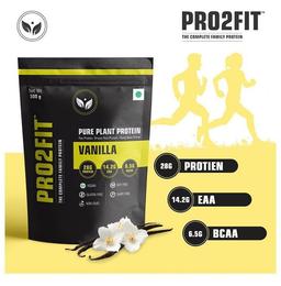 Pro2fit Vanilla & Minty Chocolate Pure Plant Protein (500gm Each)