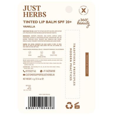 Just Herbs Tinted Lip Vanilla