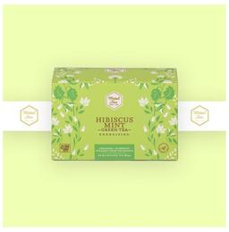 Mittal Teas Hibiscus Mint Green Tea Bags (20 Each)