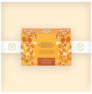 Mittal Teas Mango Turmeric Green Tea Bags (20 Each)