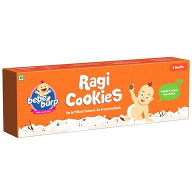 Bebe Burp Combo Pack of 8M+ Cookies (150gm Each) Oats & Raisins, Ragi And Choco Multigrain