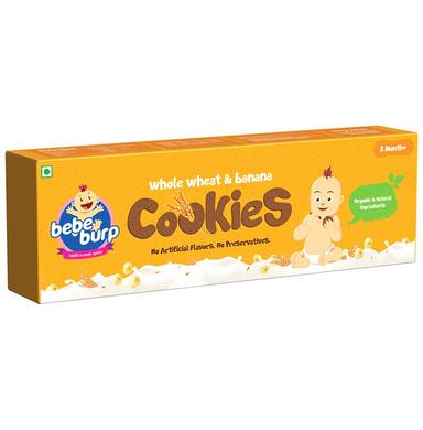 Bebe Burp Combo Pack of 8M+ Cookies (150gm Each) Whole Wheat & Banana, Choco Multigrain and Oats & Raisins