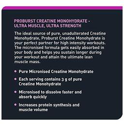 Proburst Creatine Monohydrate Powder Unflavoured