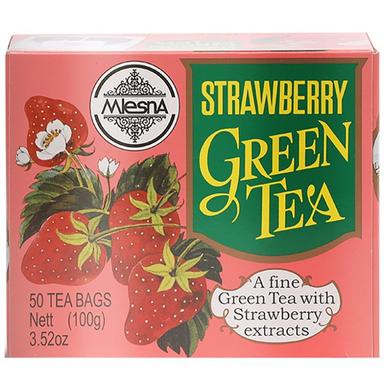Mlesna Strawberry Green Tea (50 Each)