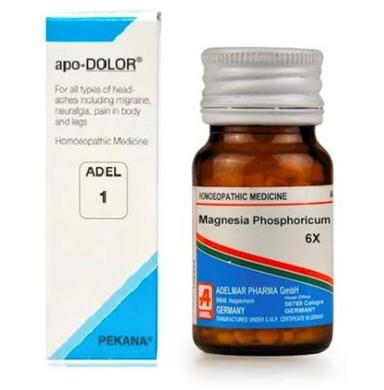 ADEL Anti-Migraine Combo (ADEL 1 + Magnesium Phosphoricum Biochemic Tablet 6X)