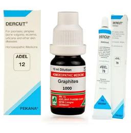 ADEL Anti-Psoriasis Combo (ADEL 12 + Graphites Dilution 1000 CH + ADEL 78)