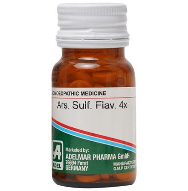 ADEL Ars Sulf Flav Trituration Tablet 4X