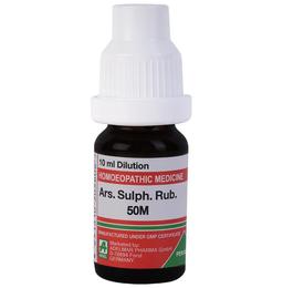 ADEL Ars Sulph Rub Dilution 50M
