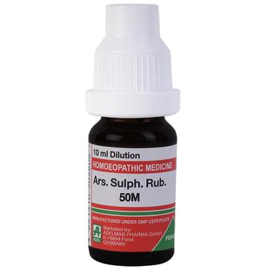 ADEL Ars Sulph Rub Dilution 50M