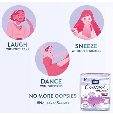 Bella Control Discreet Bladder Control Pads Super