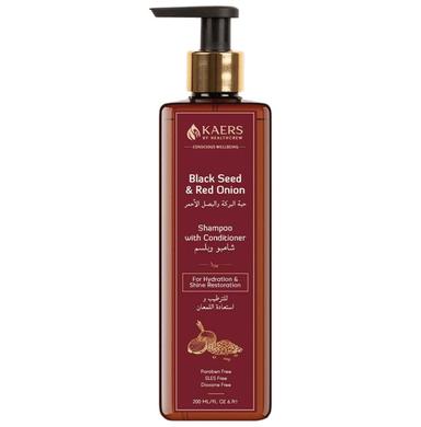Kaers By Healthcrew Black Seed & Red Onion Shampoo with Conditioner(200ml Each)