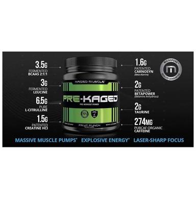 Kaged Muscle Pre-Kaged Pre-Workout Fruit Punch